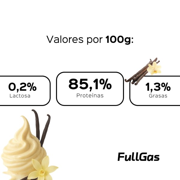 Isolate + Calostro - Vainilla smoothie - 1,8kg